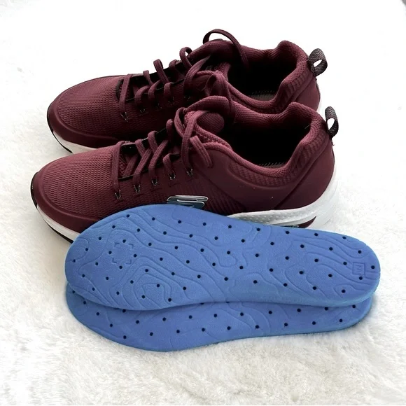 Skechers Men's Arch Fit Titan Sneakers Burgundy Size 8.5 - Picture 6 of 16